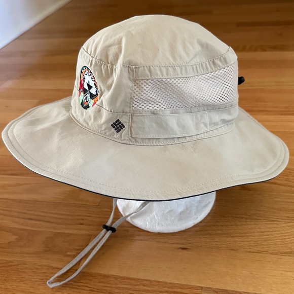 Columbia Booney Hat Unisex OS Cream Color - Picture 2 of 14